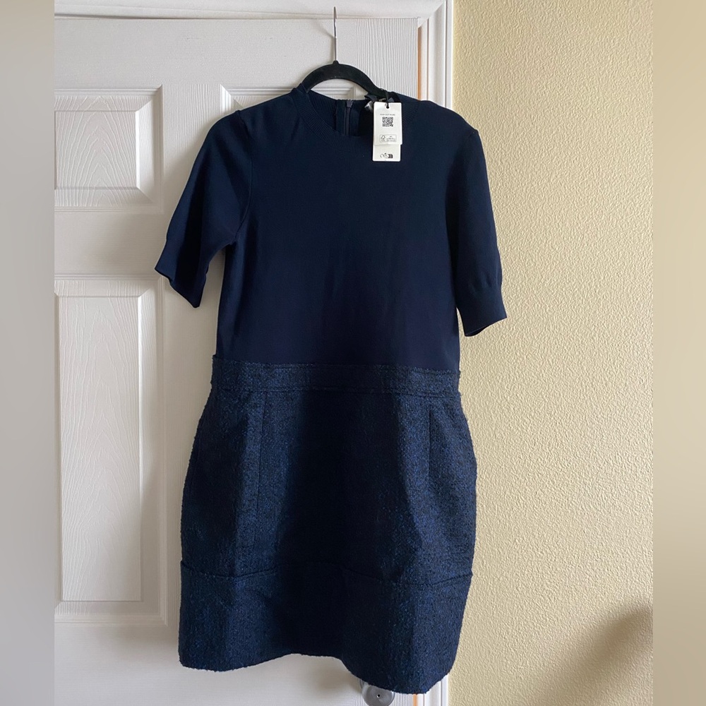 New!! Ted Baker Navy blue Dress Size 6